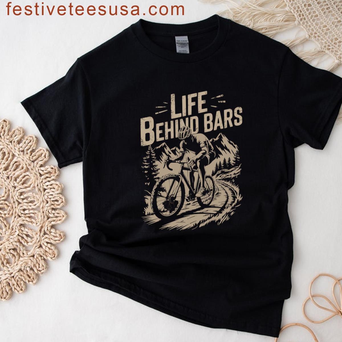 Life Behind Bars Biker T-shirt