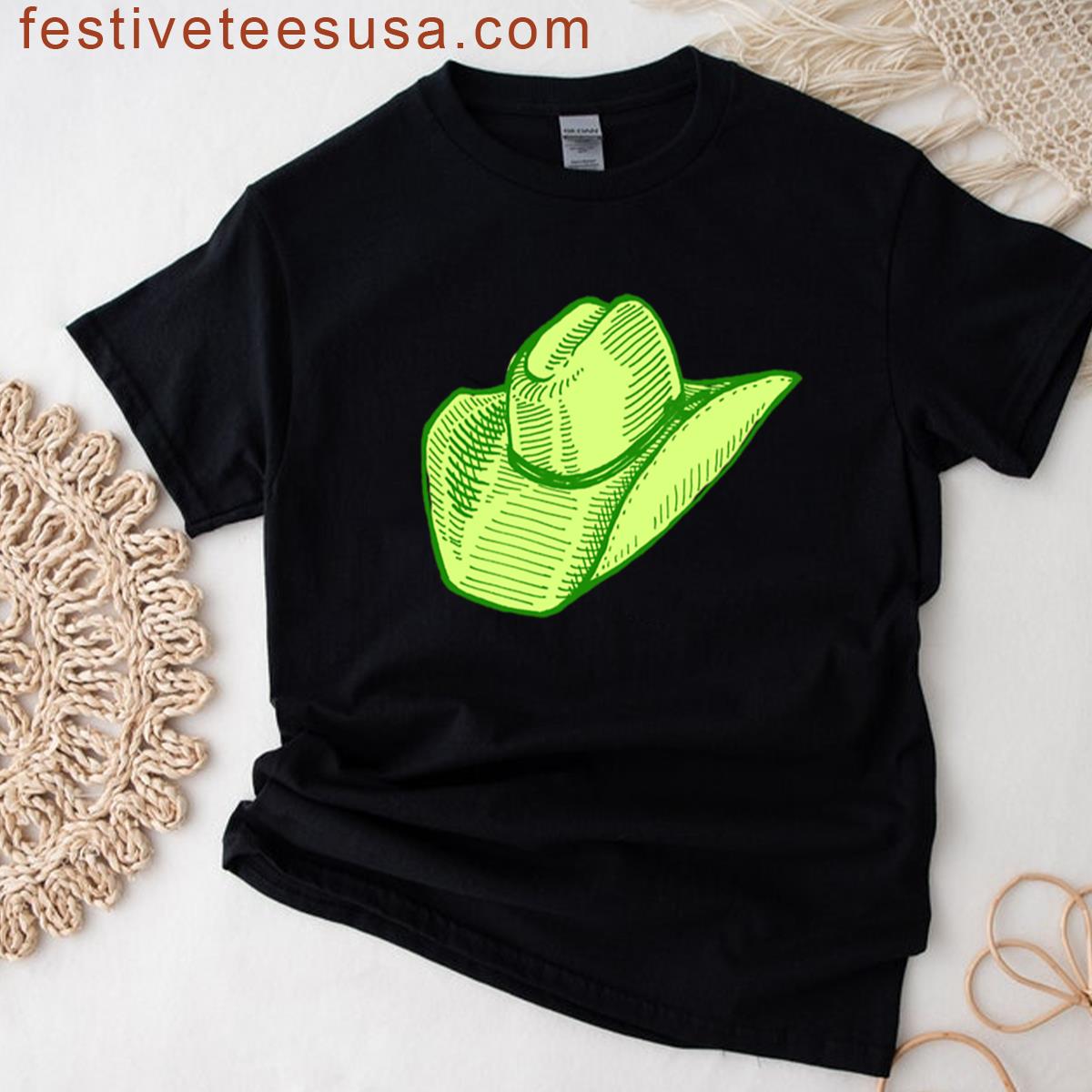 Lime Cowgirl Style T-shirt