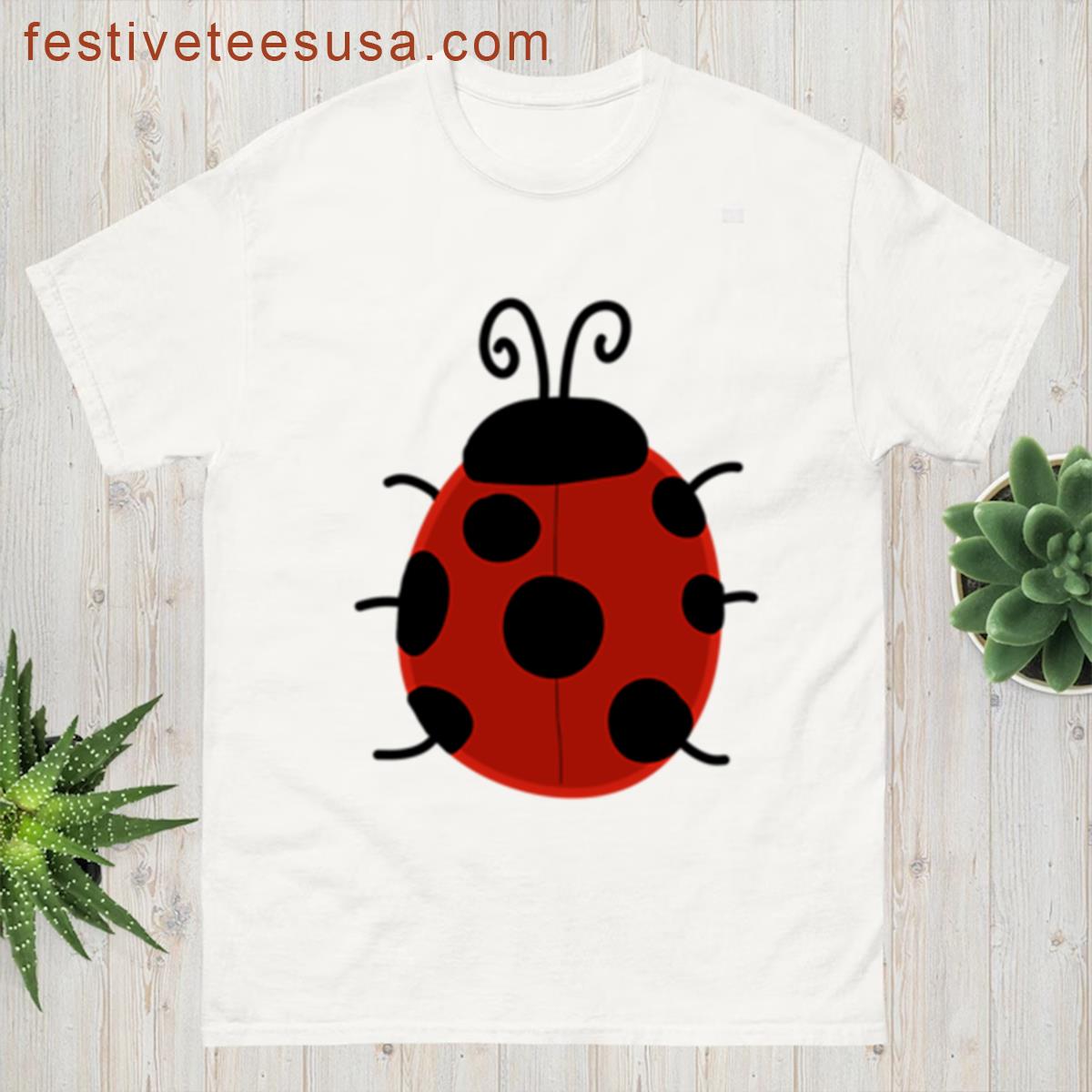 Little Ladybug Playful Fashion T-shirt