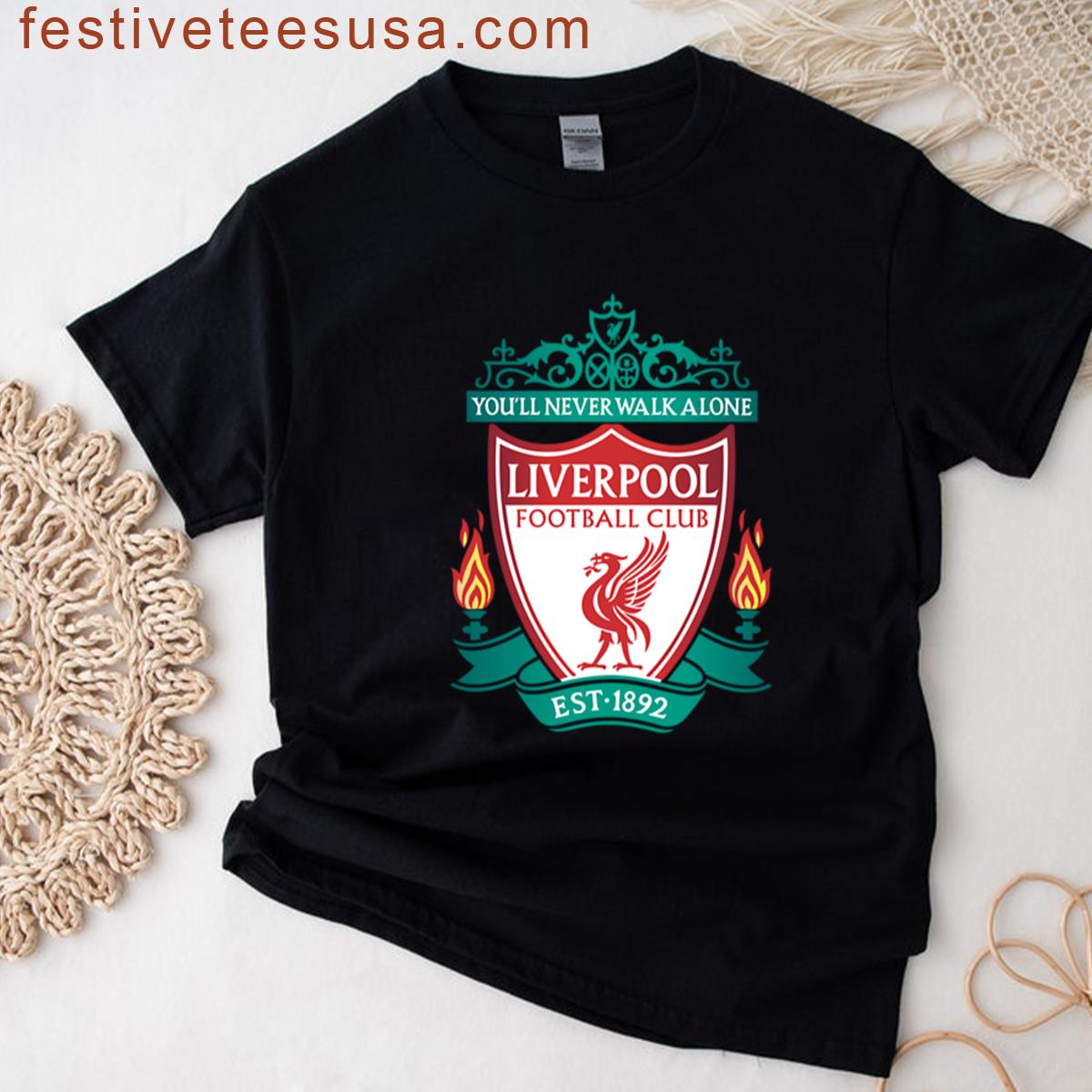 Liverpool Emblem Fan Apparel T-shirt