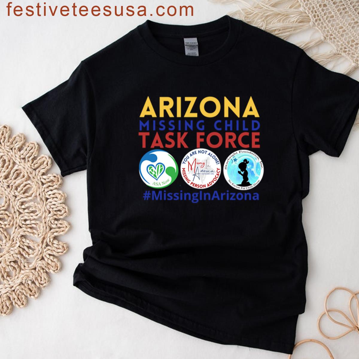 Missing Child Arizona Graphic T-shirt