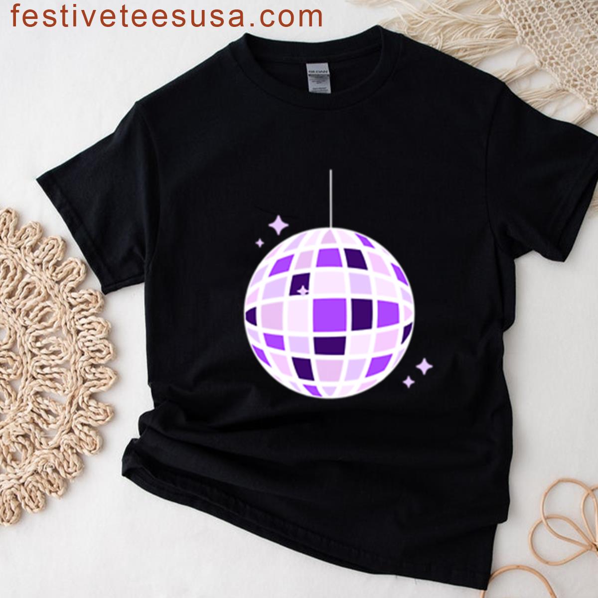 Oversized Disco Ball T-shirt