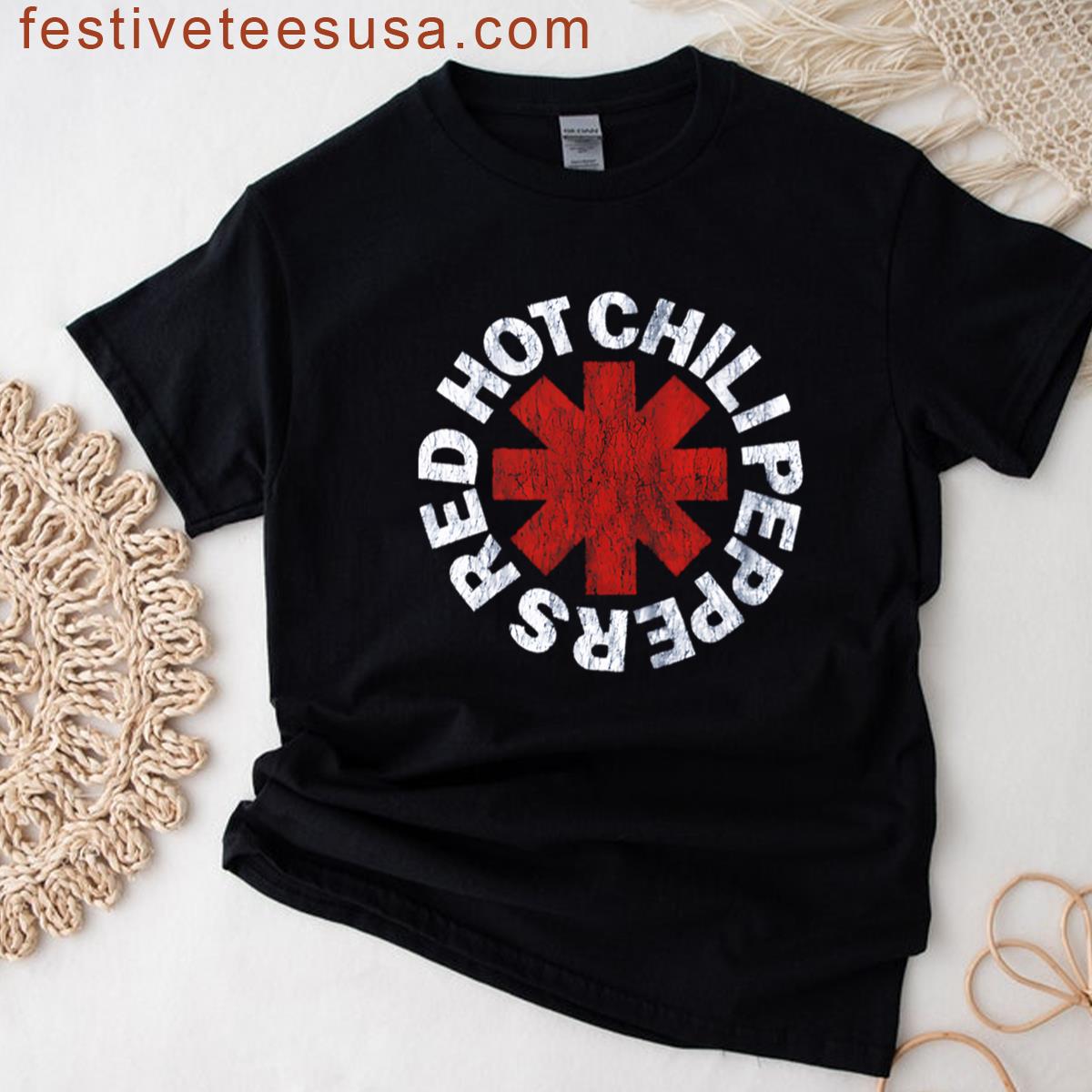 Rock Band Black Hot Peppers T-shirt