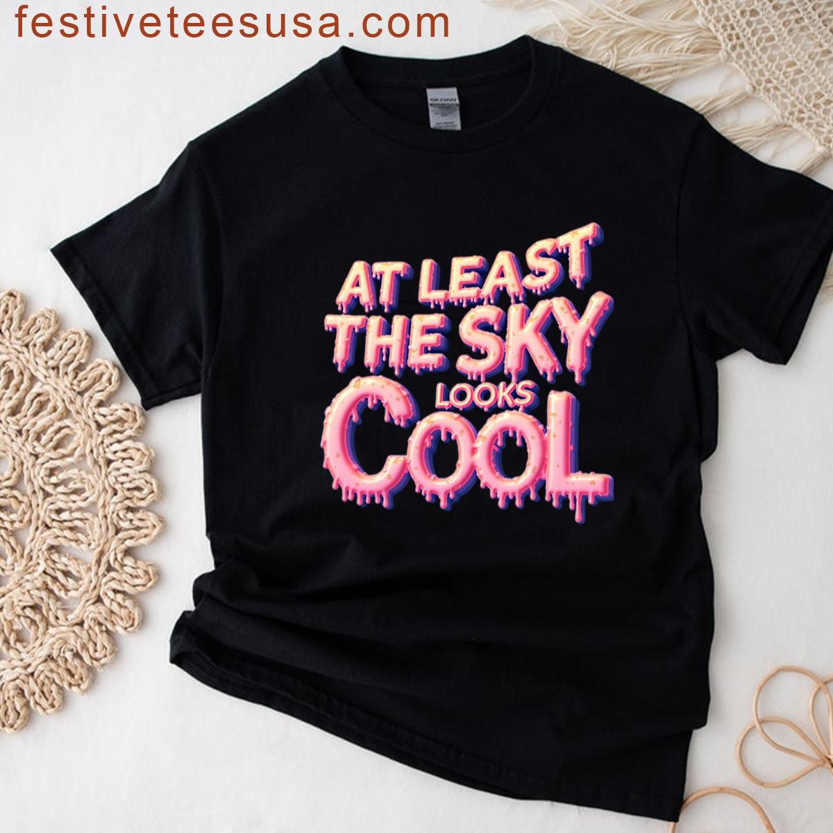 Sky Looks Cool Apparel T-shirt