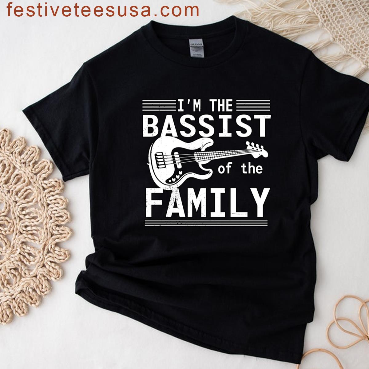 The Bassist Relative T-shirt