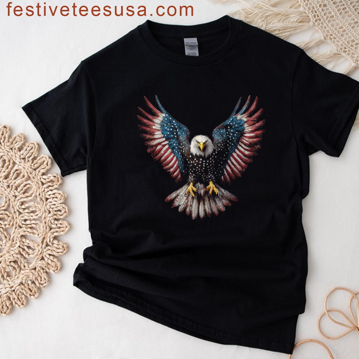 Usa Flag For Men Women T-shirt