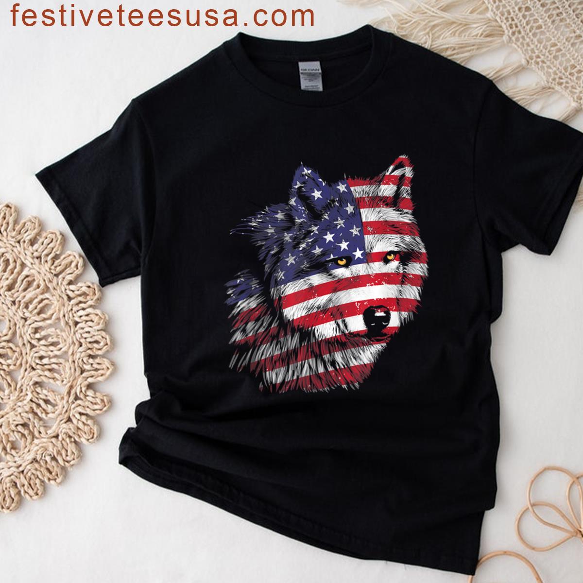 Wolf Lover Art Men Women Kids Nature T-shirt