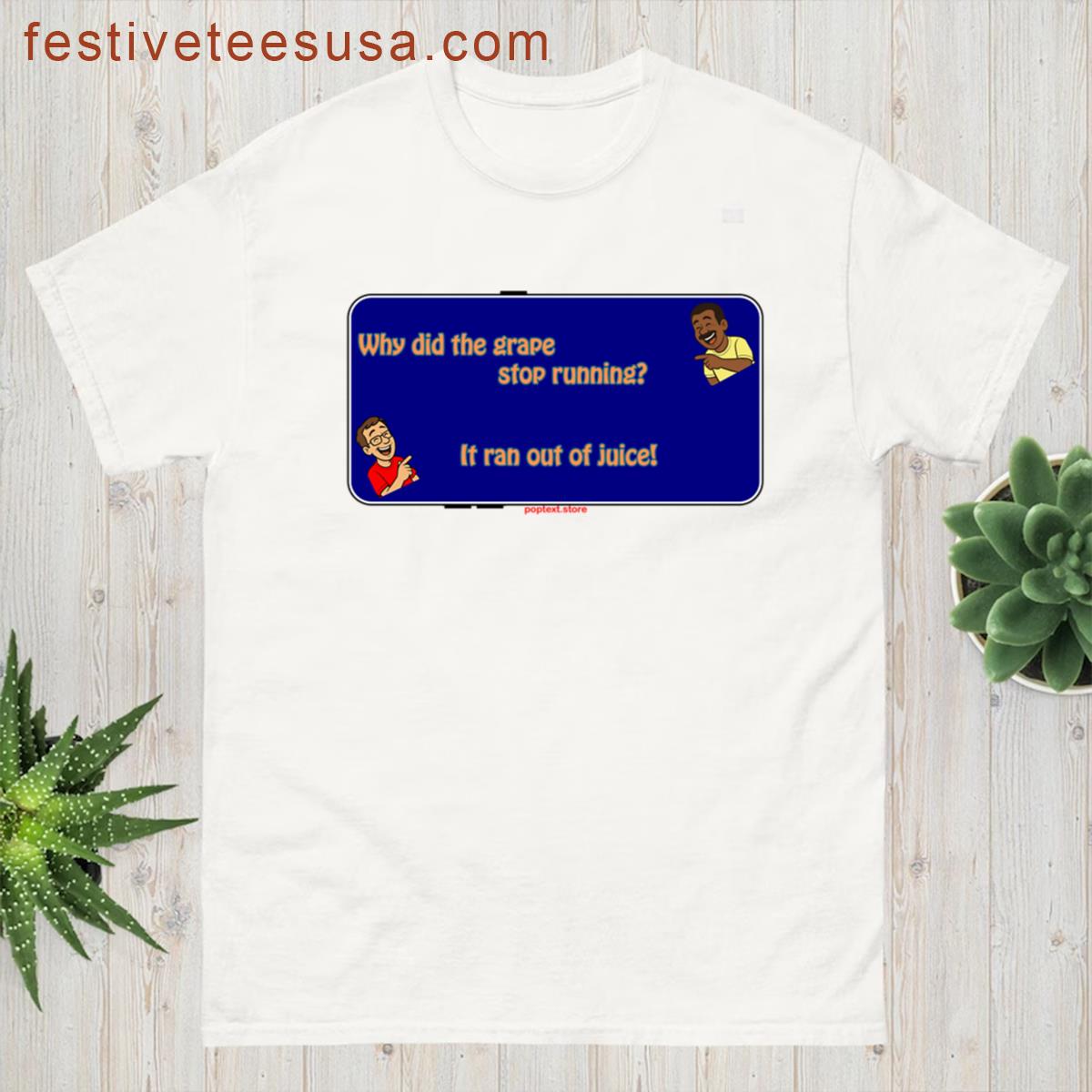Because It Ran Out Of Juice Oversized T-shirt