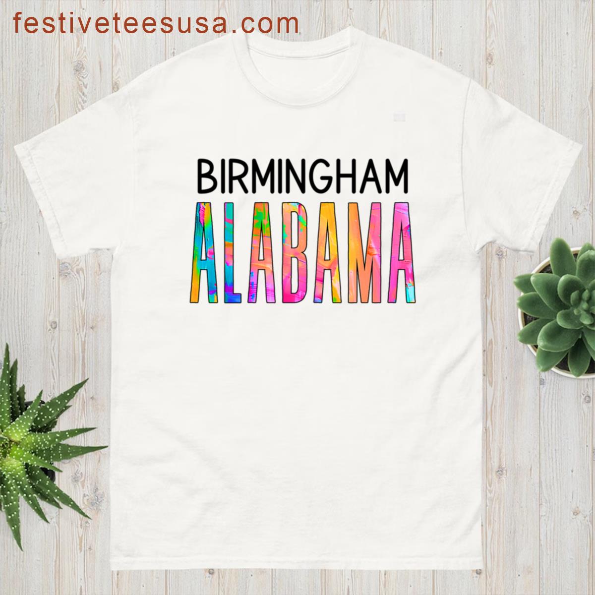 Birmingham Alabama Pink Sunset T-shirt