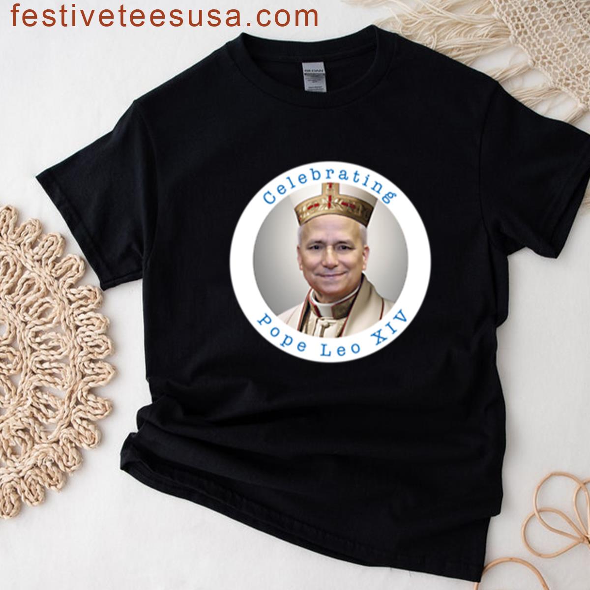 Celebrating Pope Leo Xiv T-shirt