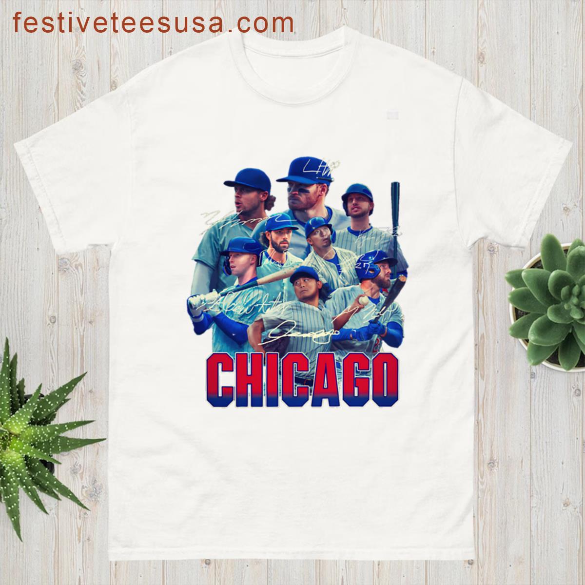 Chicago Cubs Players 2025 T-shirt
