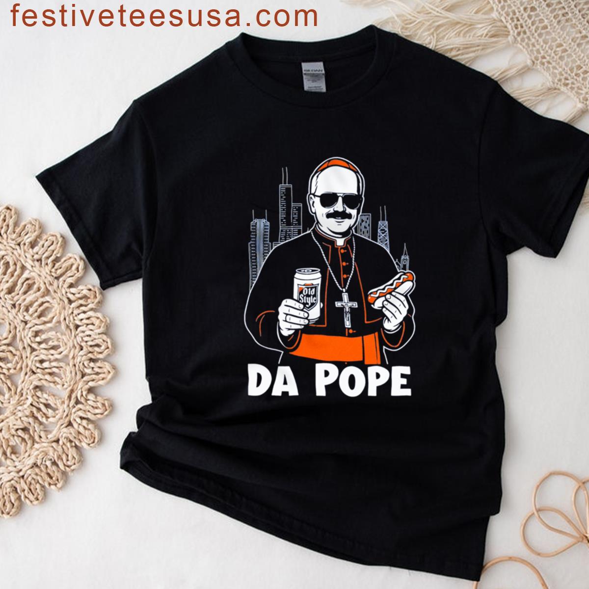 Chicago Pope Leo Xiv Da Pope T-shirt