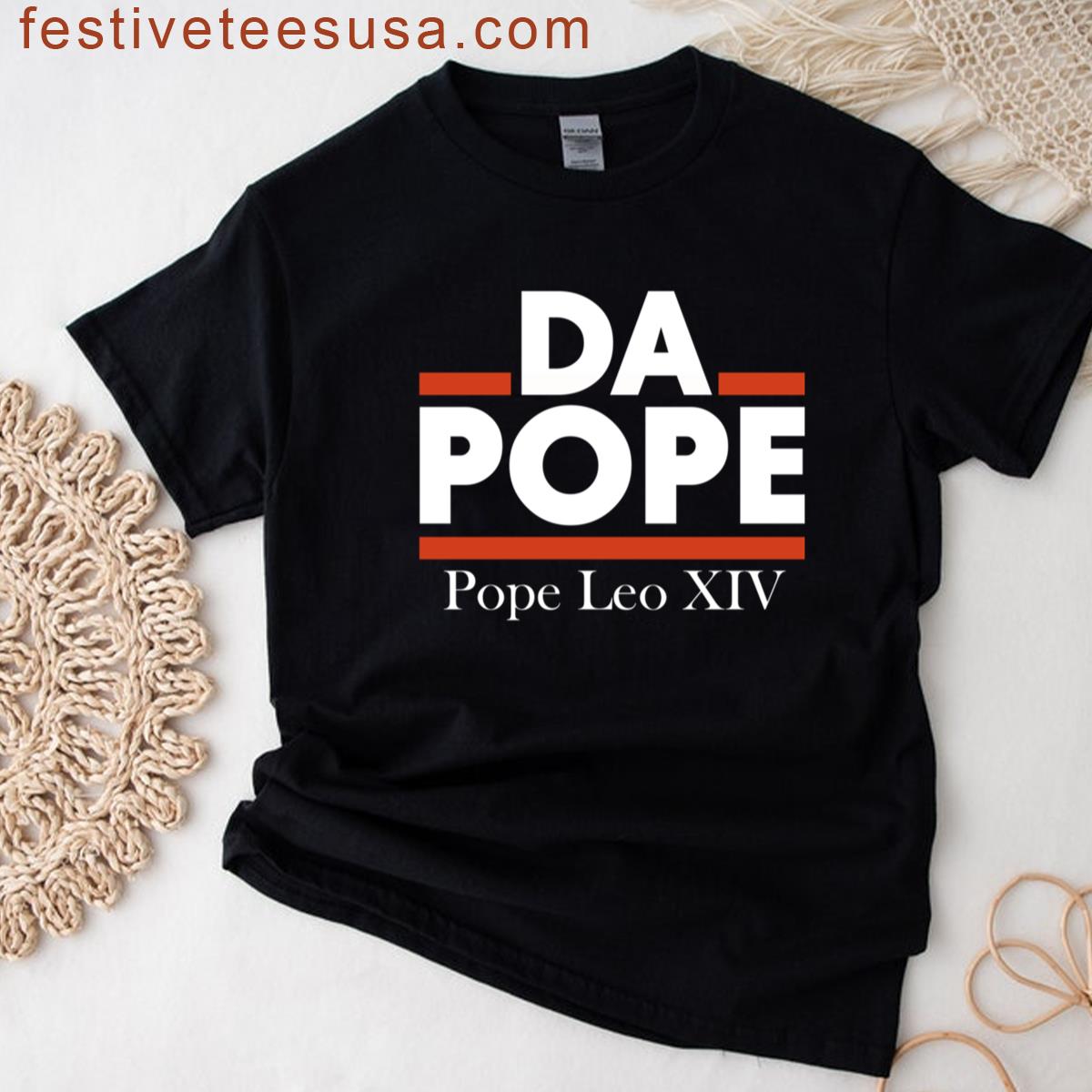 Da Pope Leo Xiv Robert Prevost T-shirt