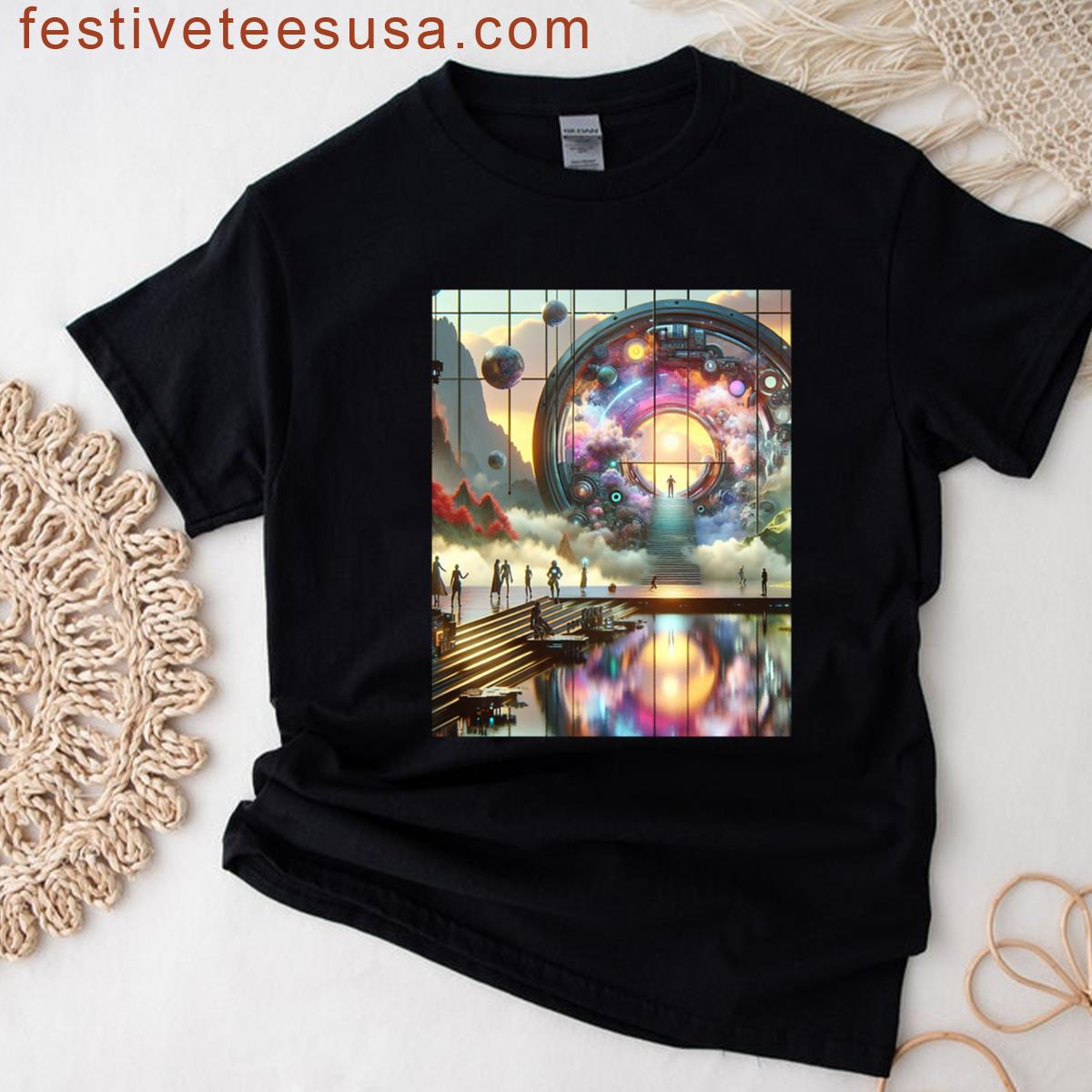 Gateway To The Cosmos Graphic T-shirt