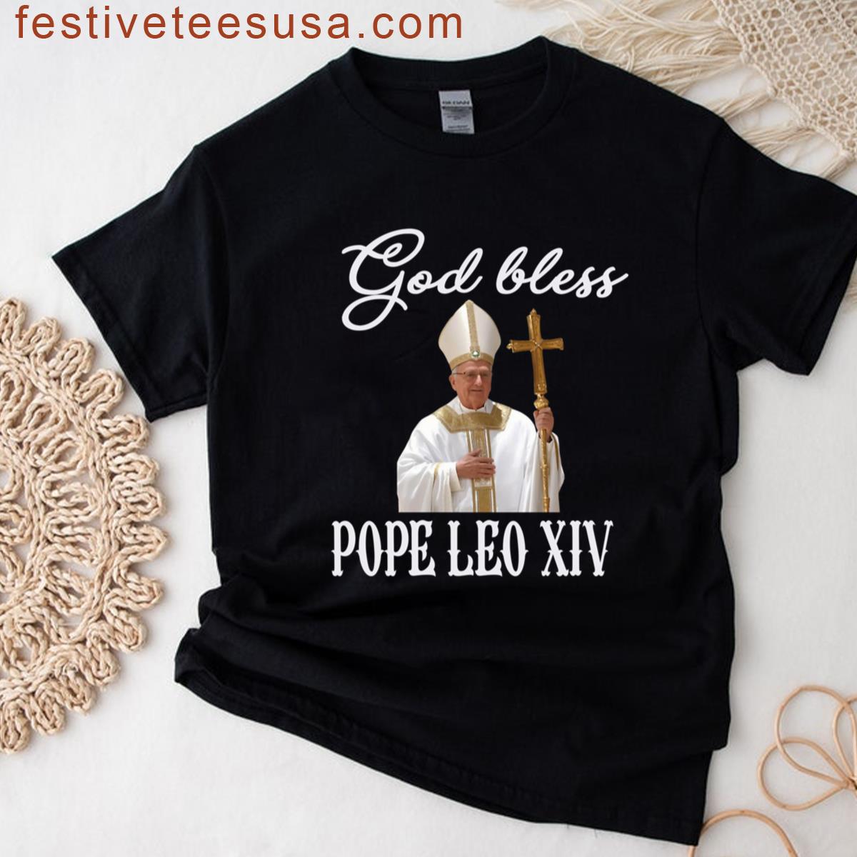 God Save Pope Leo Xiv T-shirt