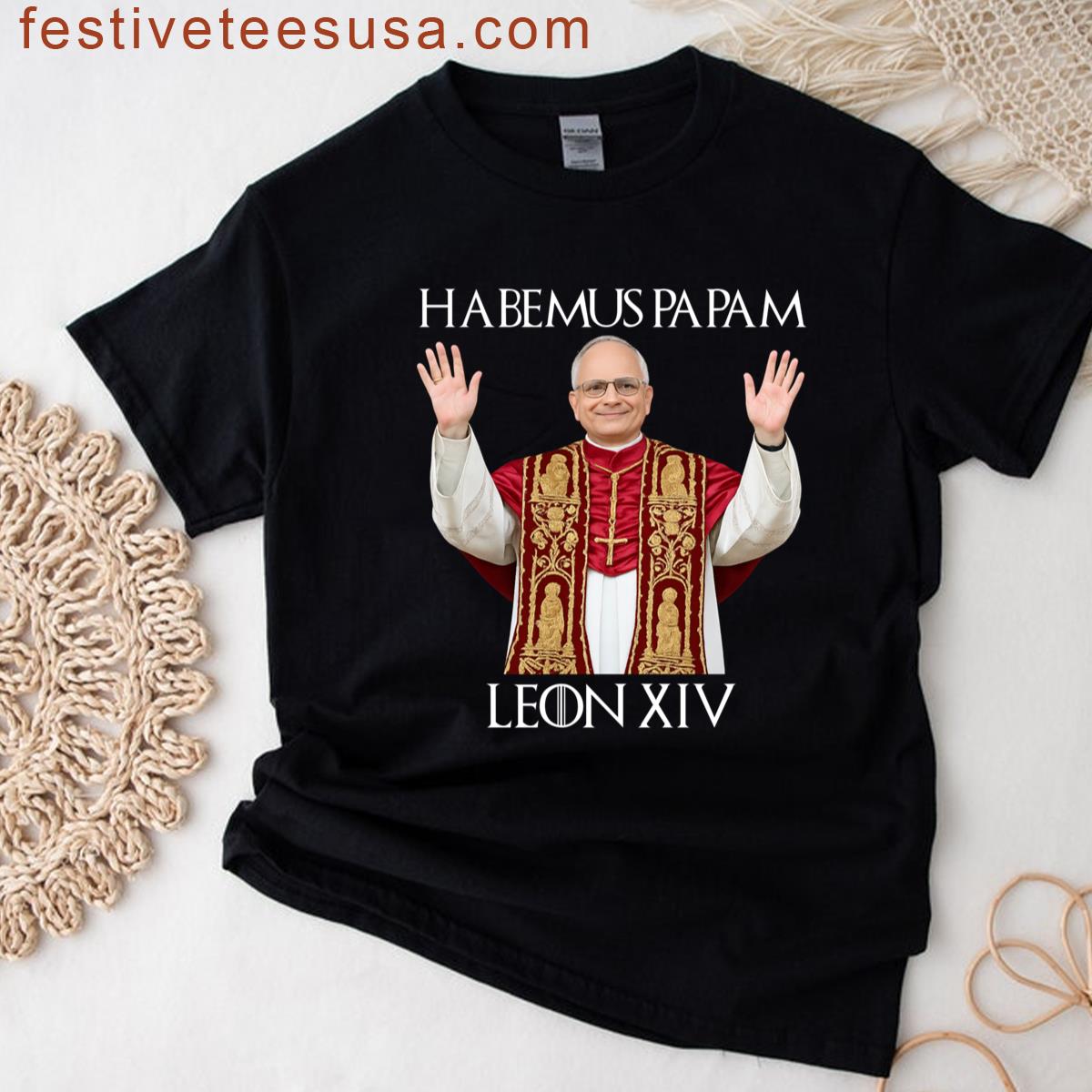 Habemus Papam Leon Xiv Pope Religion Catholic Church T-shirt