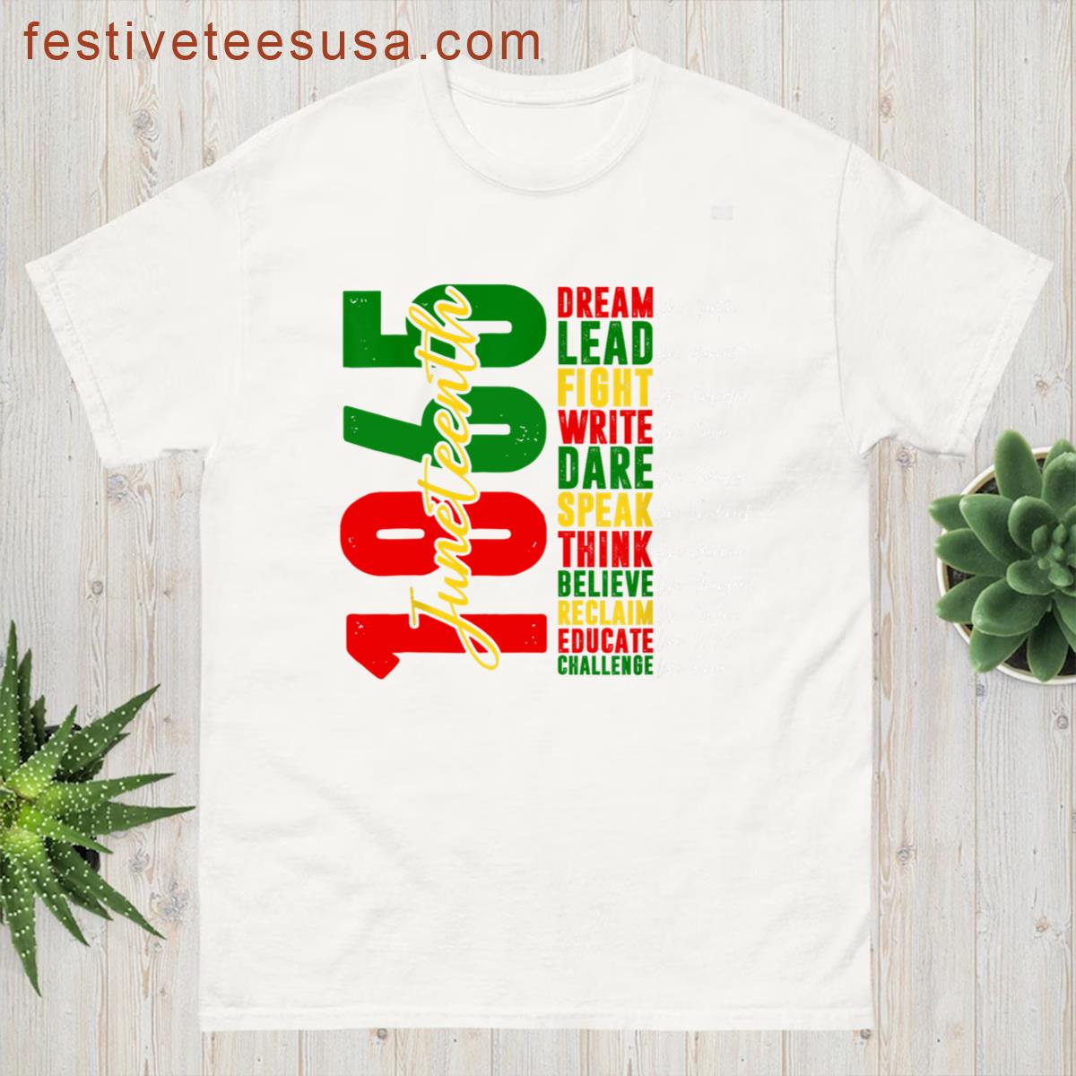 Juneteenth 1865 African American Juneteenth 2025 Women Men T-shirt