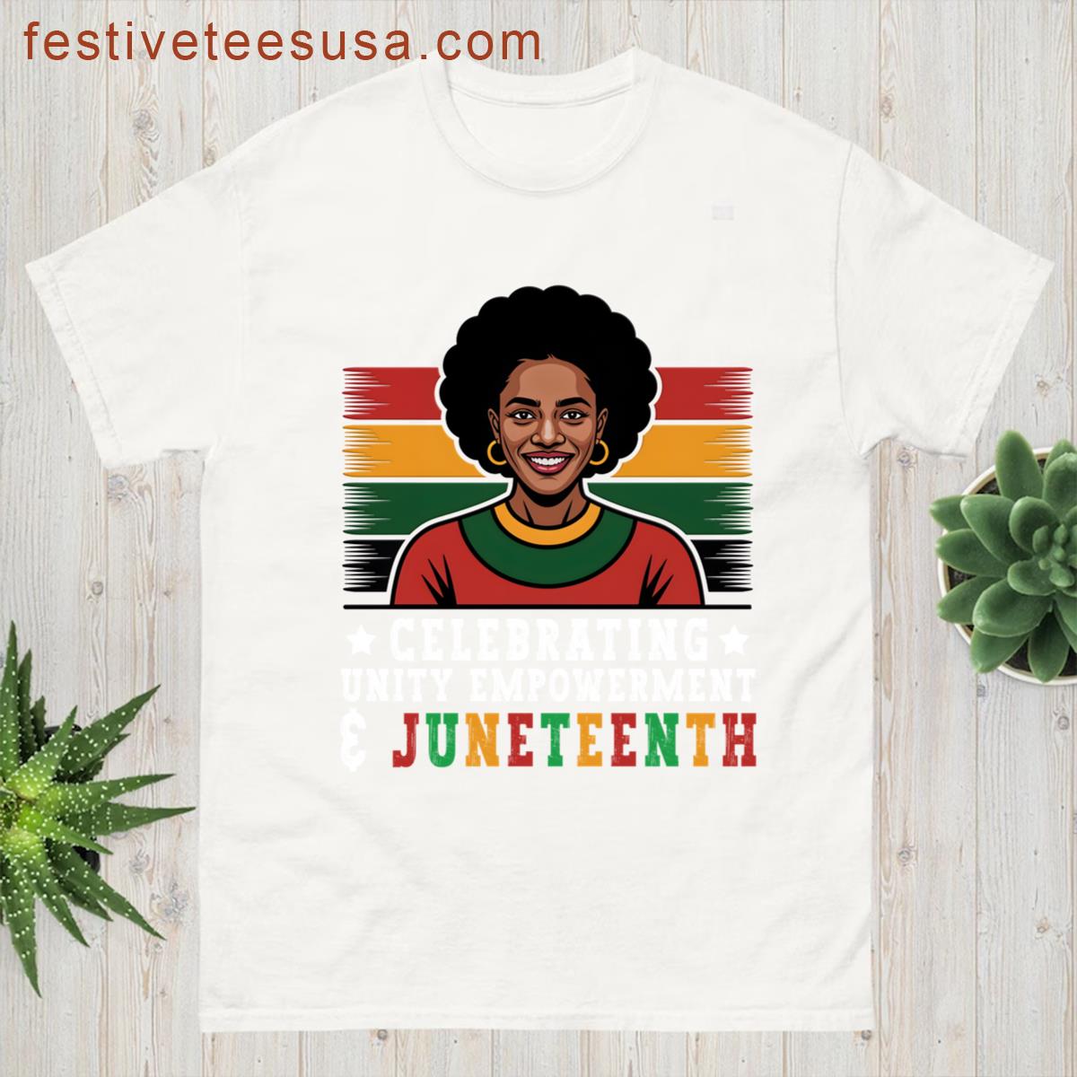 Juneteenth 1865 Celebrating Unity Empowerment Juneteenth T-shirt