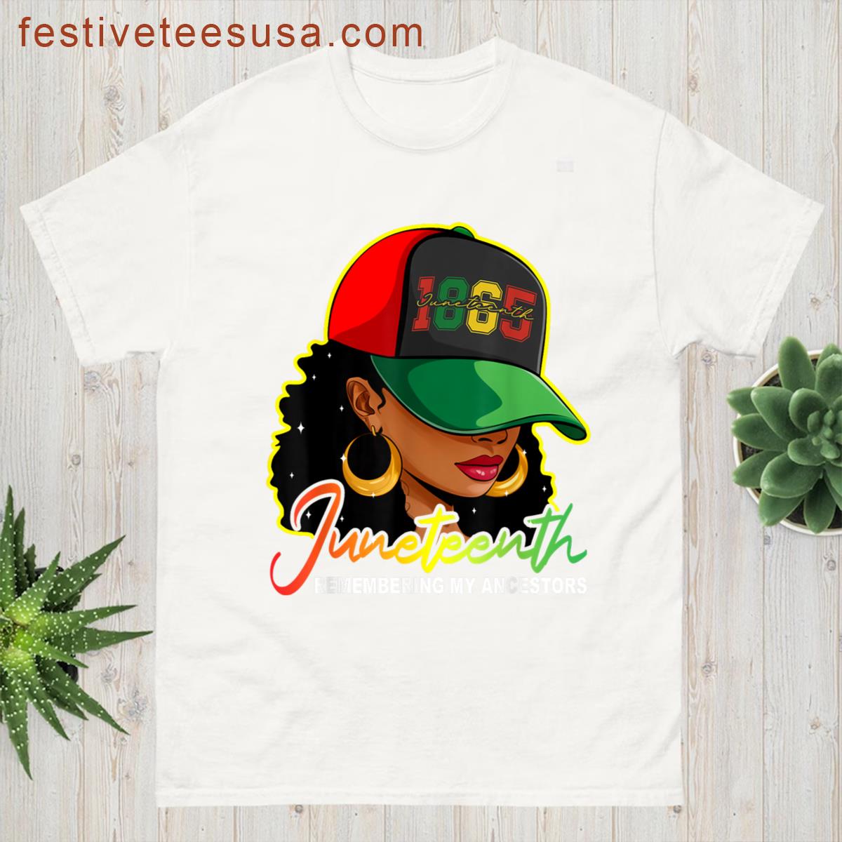 Juneteenth Women Men African American Juneteenth 1865 T-shirt