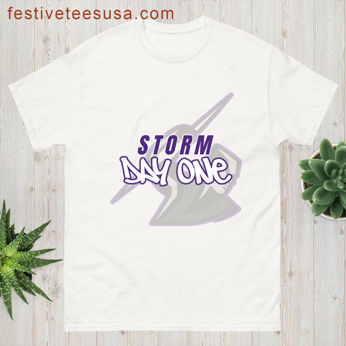 Melbourne Storm Day One Collection Fanwagon Oversized T-shirt