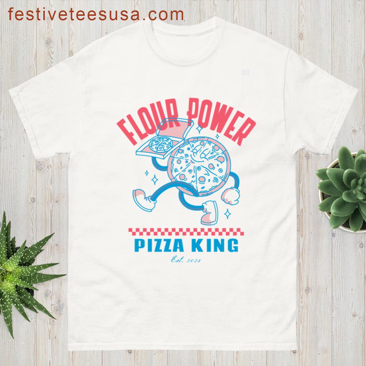 Pizza King My Fav Pizza For The Weekends T-shirt