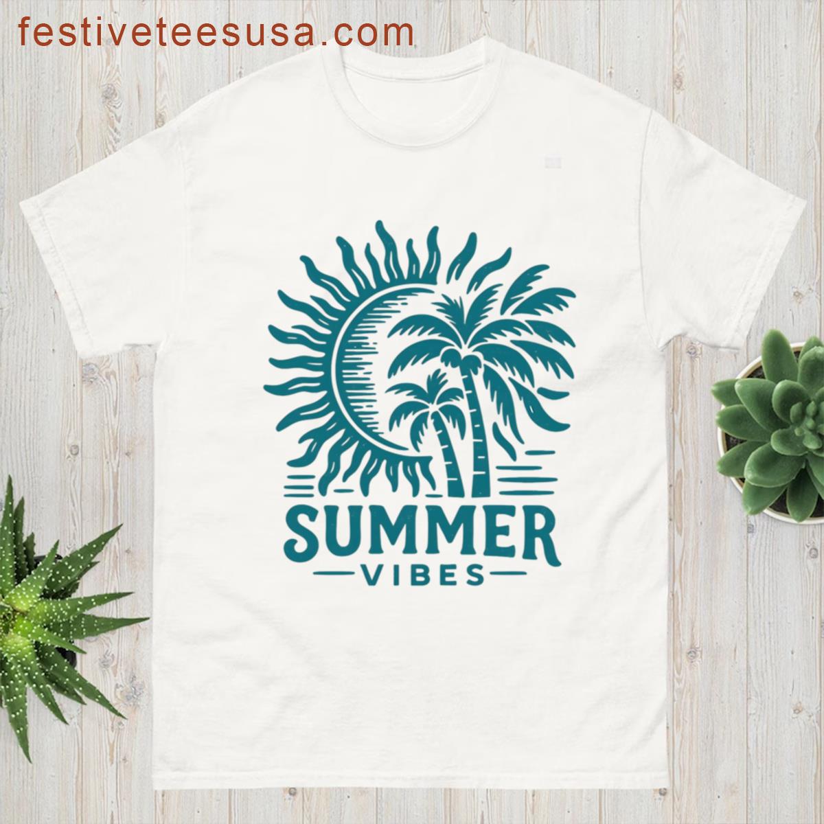 Summer Vibes Relaxed Fit T-shirt