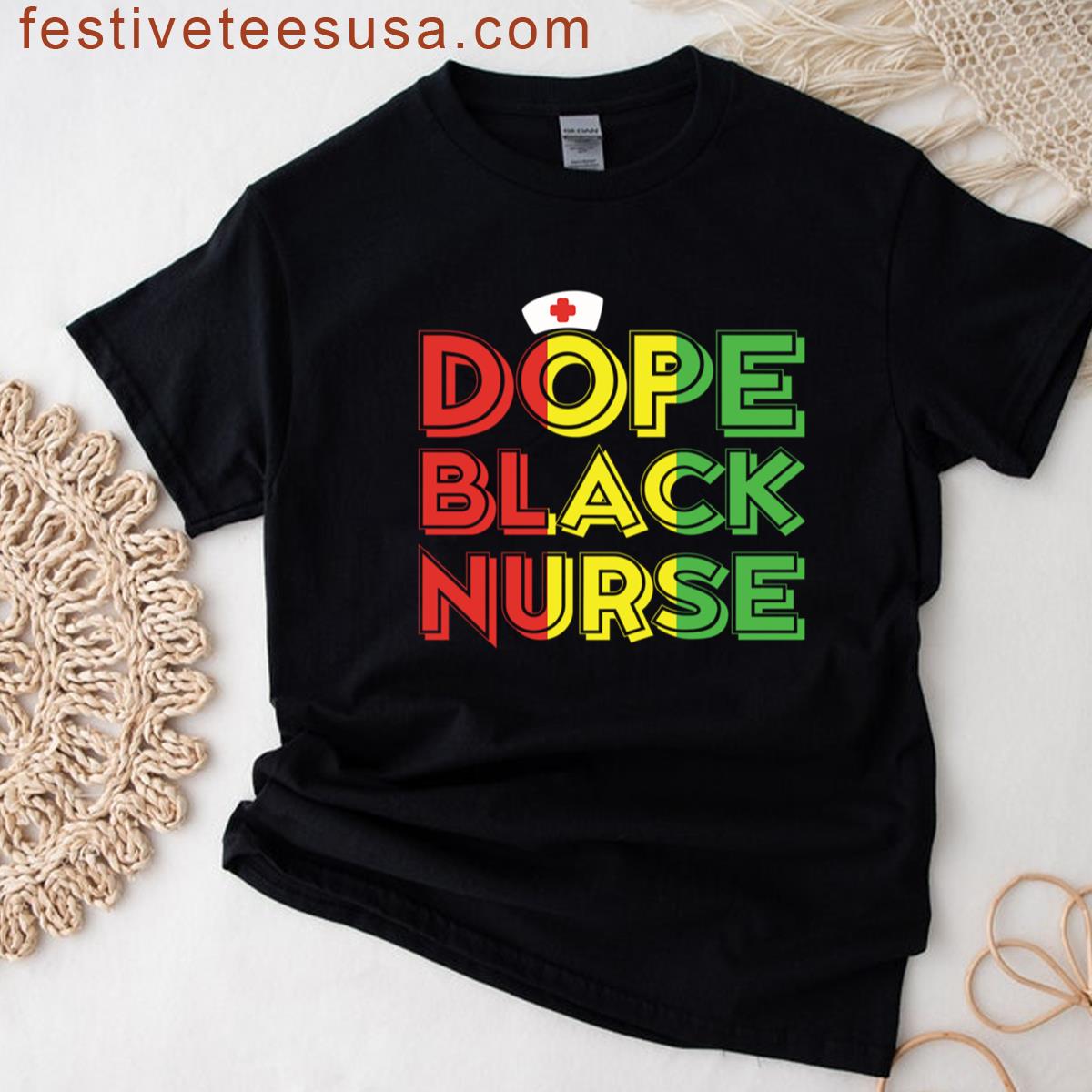 Juneteenth Black Nurse Freeish Since 1865 Melanin Ancestor Black History Retro Vintage Juneteenth Nu T-shirt