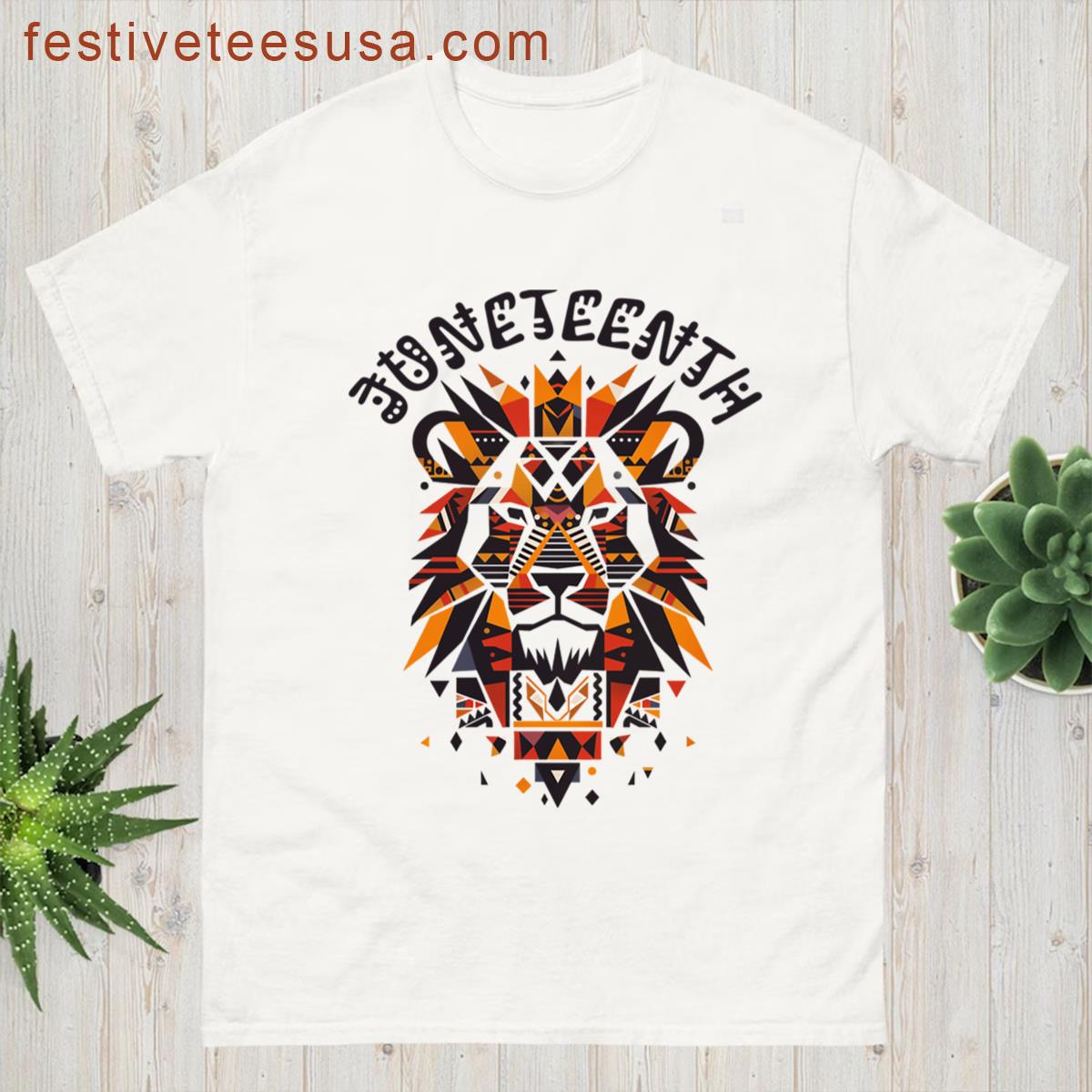 Juneteenth Lion T-shirt