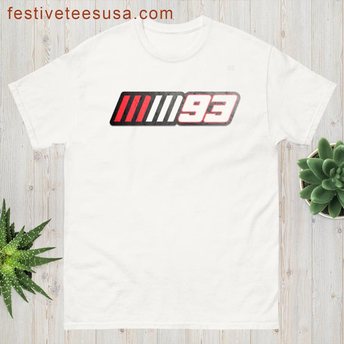 Marc Marquez 93 Mm93 Grunge Stainless T-shirt