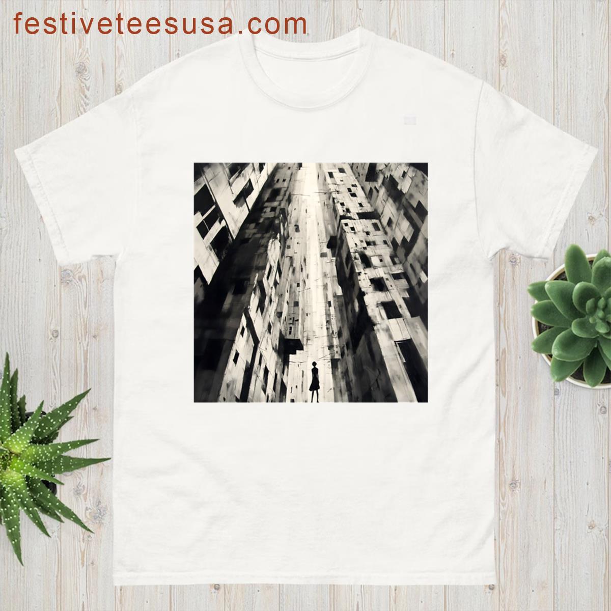 Mystical Forest Dreamscape Enchanted Nature Art Prin T-shirt