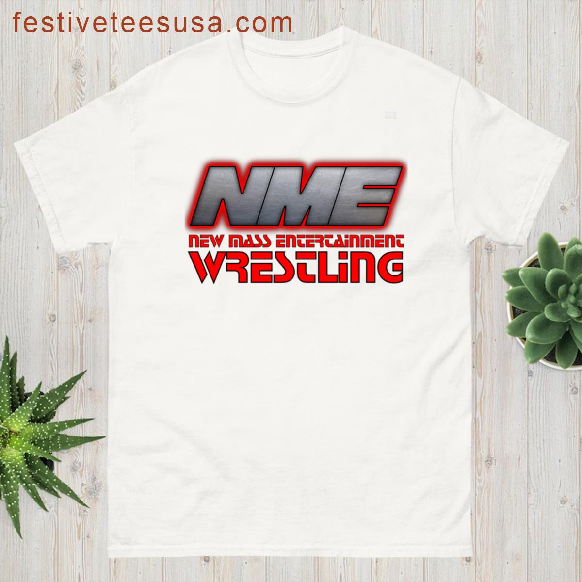 New Mass Entertainment Wrestling T-shirt