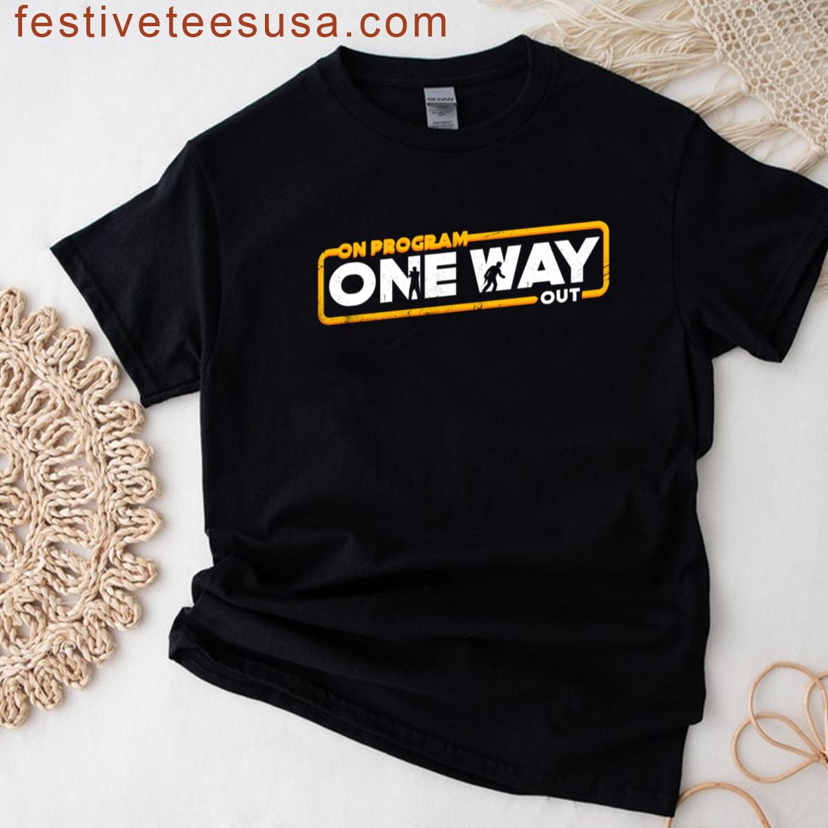 On Program One Way Out Oversized T-shirt