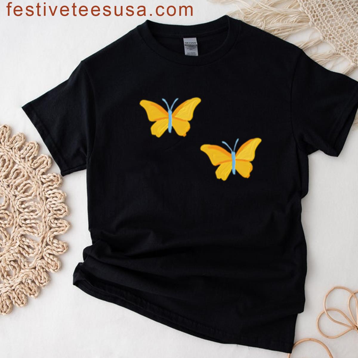 Paint Butterflies Oversized T-shirt
