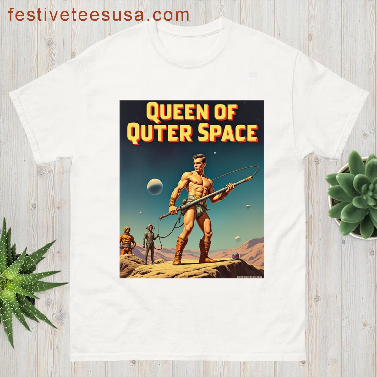 Queen Of Outer Space Oversized T-shirt
