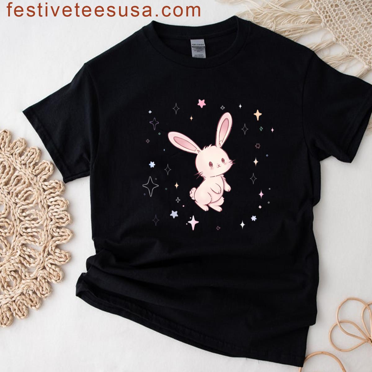 Rabbit In The Stars Premium T-shirt