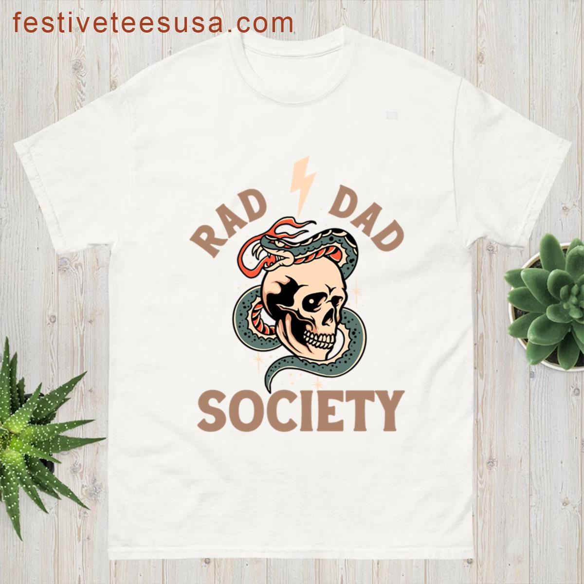 Rad Dad Society T-shirt