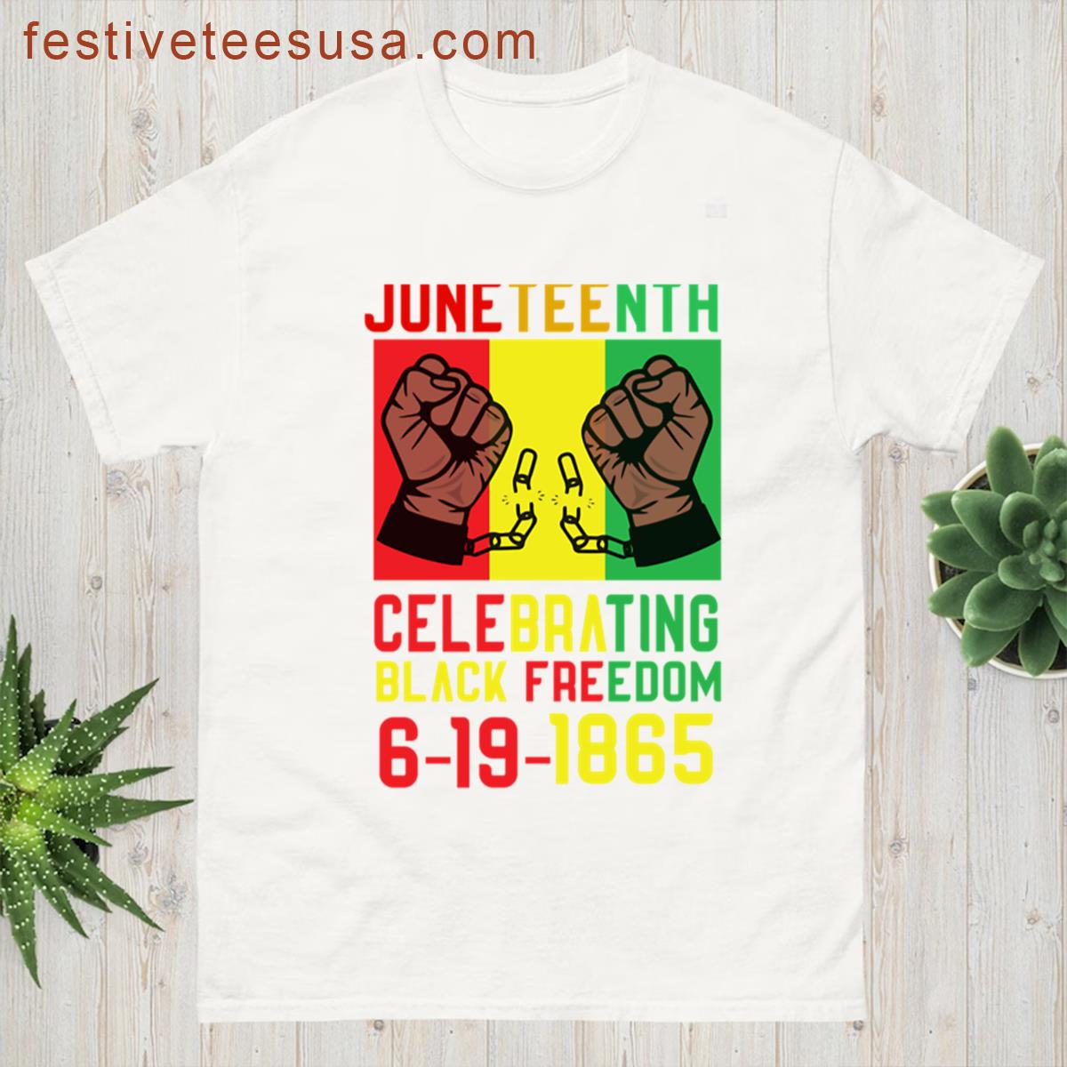 Ripple Of Freedom Juneteenth Resonance T-shirt