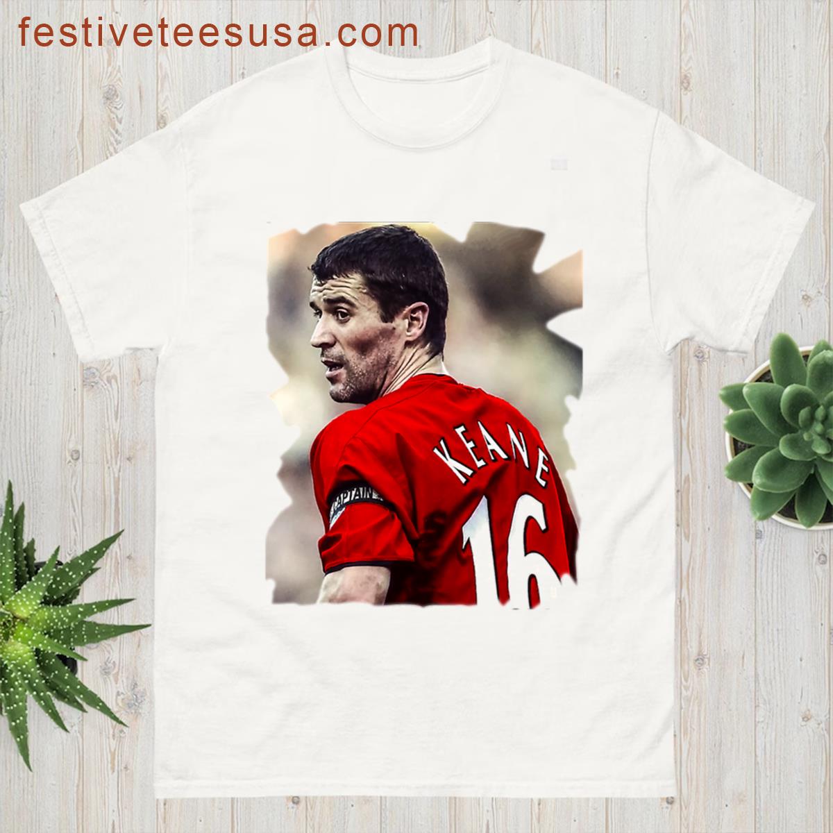 Roy Keane Print T-shirt