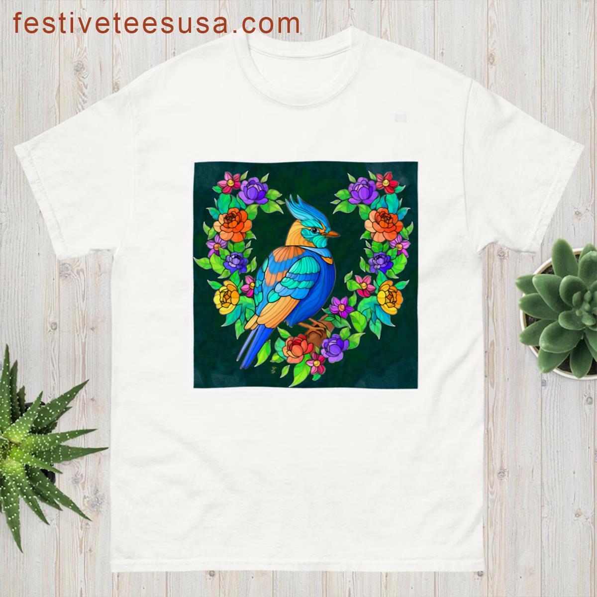 Spring Blue Jay T-shirt