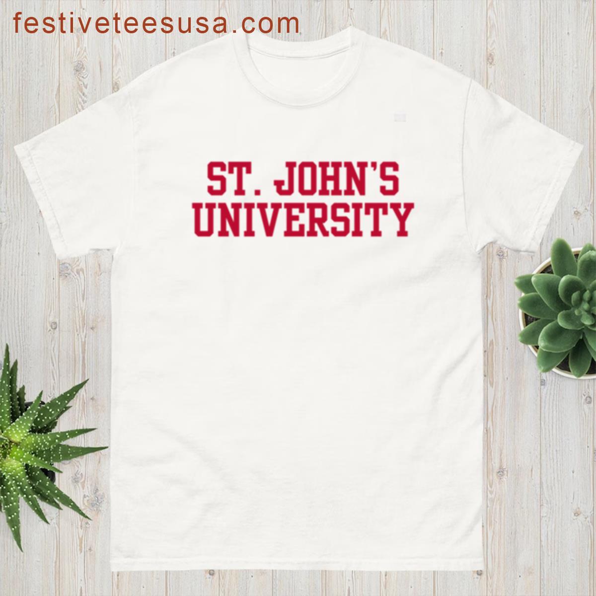 St Johns University T-shirt