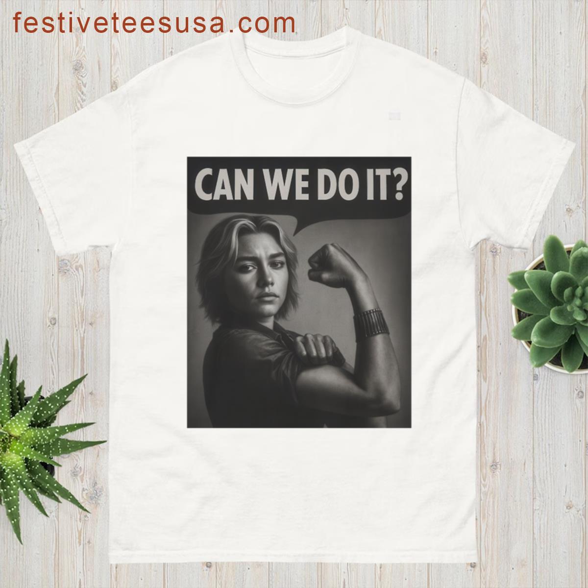 Thunderbolts Yelena Can We Do It T-shirt