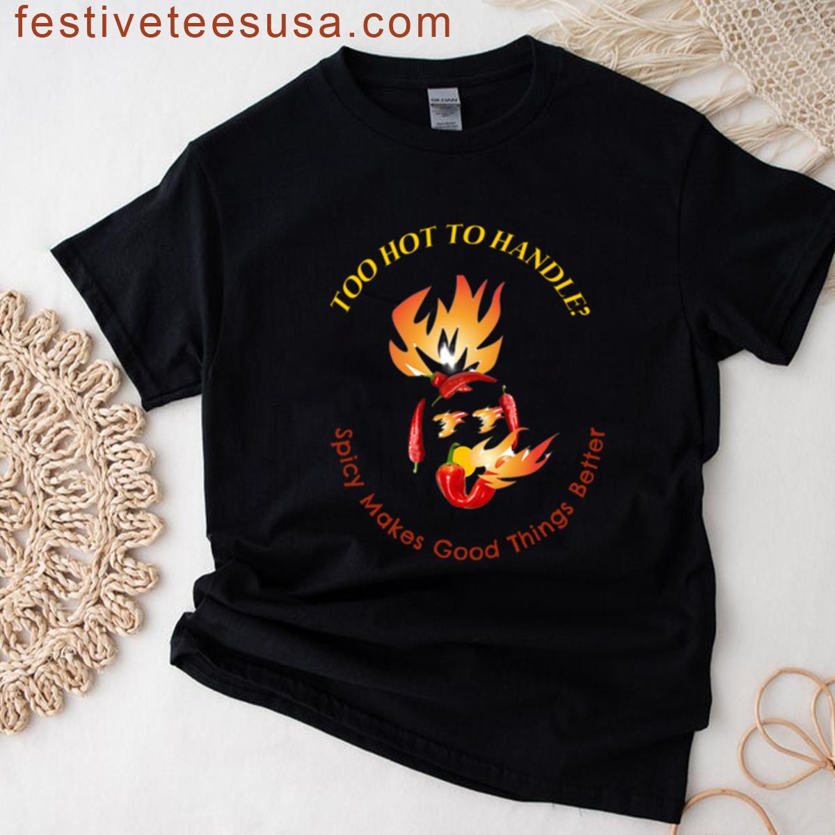 Too Hot To Handle Oversized T-shirt