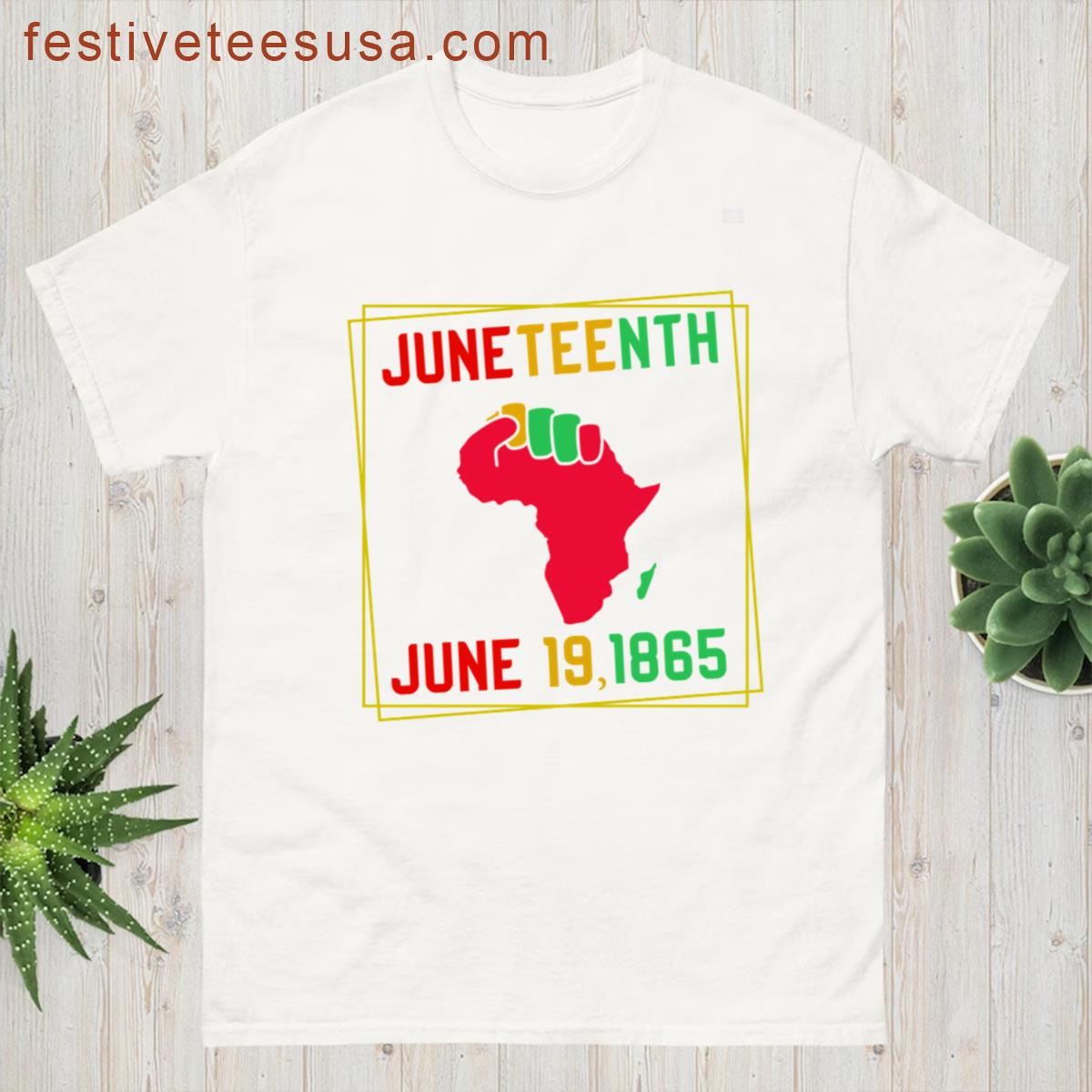 Unity Unveiled Juneteenth Tapestry T-shirt