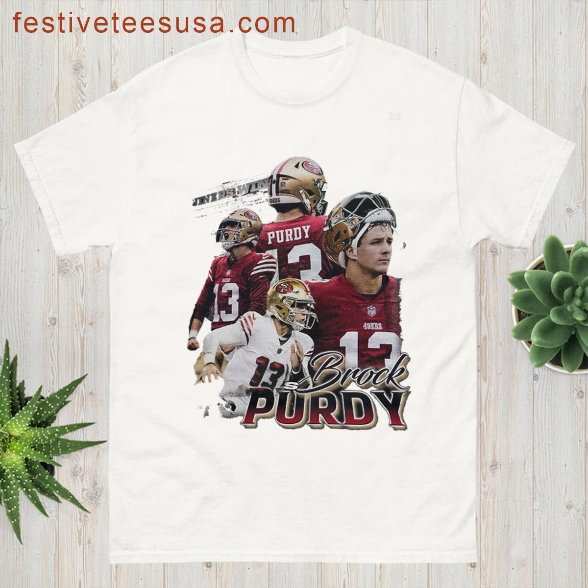 Vintage 90s Brock Purdy T-shirt