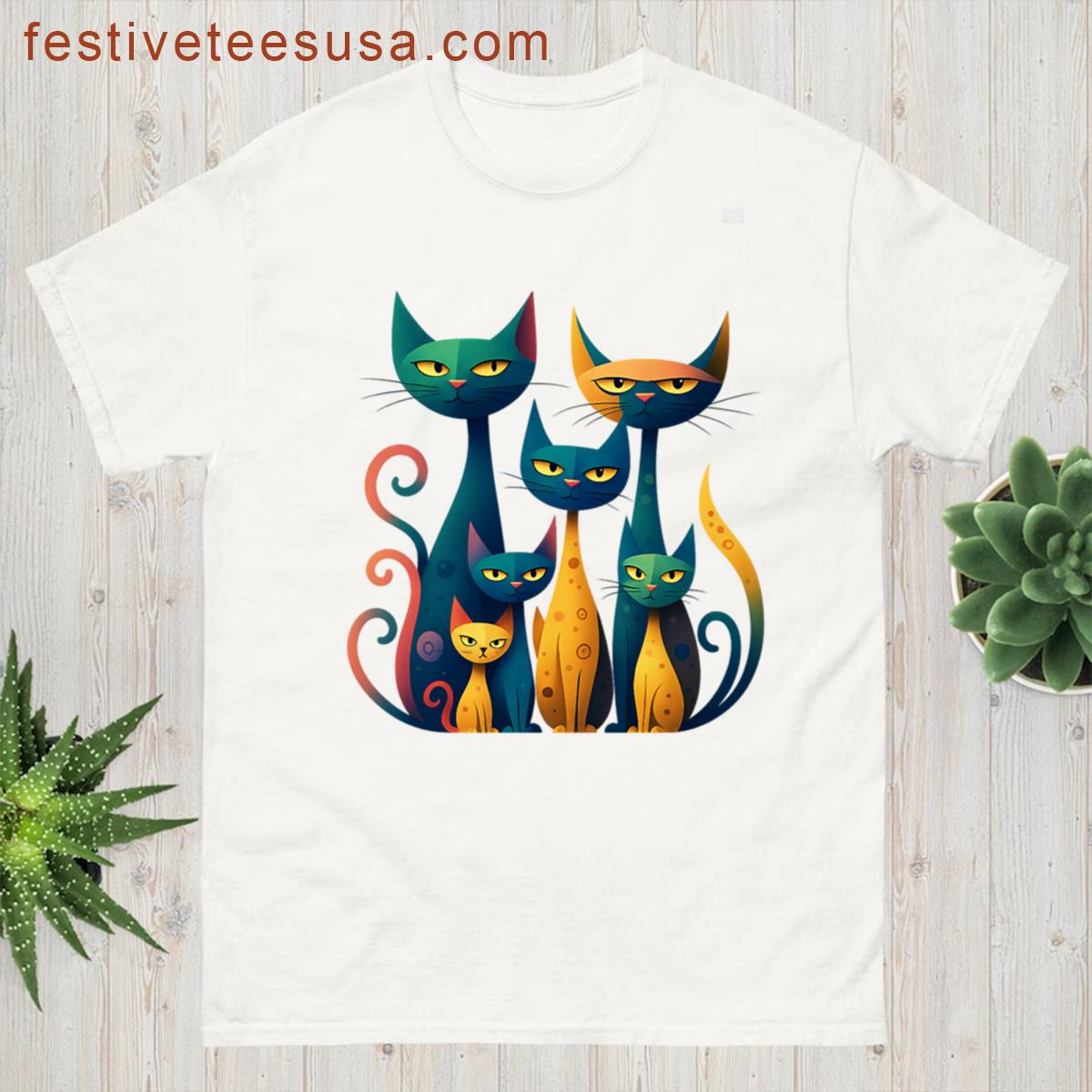 Why Are These Grumpy Cats In A Mood Today Oversized T-shirt