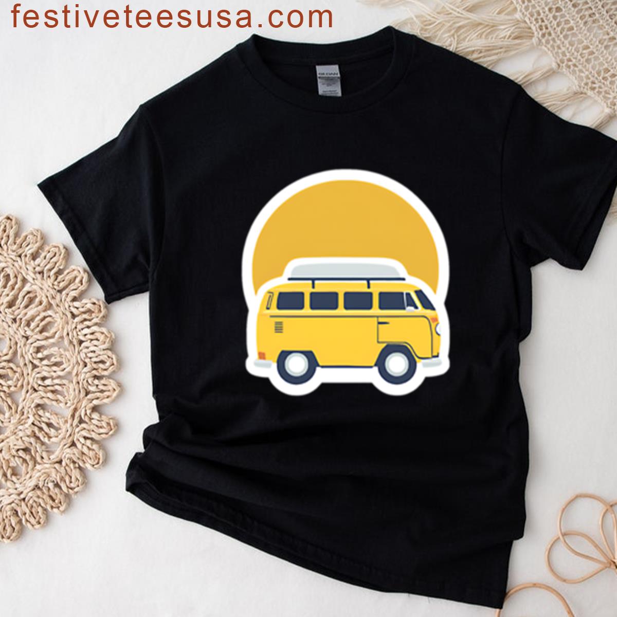 Yellow Sun Van T-shirt