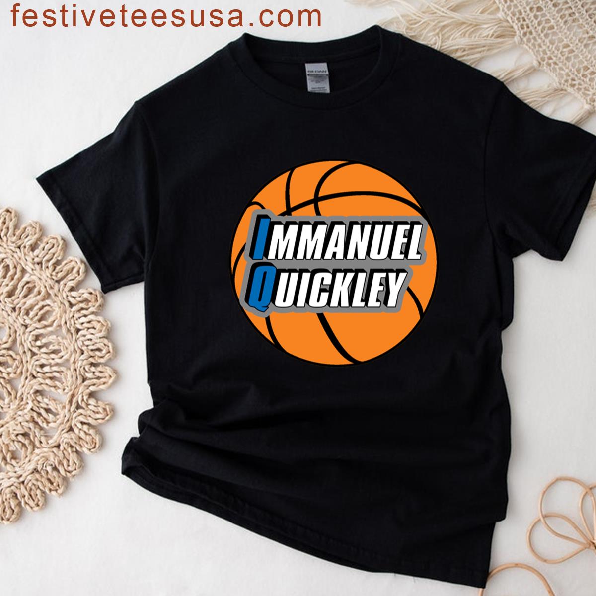 Immanuel Quickley New York Knicks Knicks 90s Basketball Graphic Tee Ny Basketball For Women And Men T-shirt