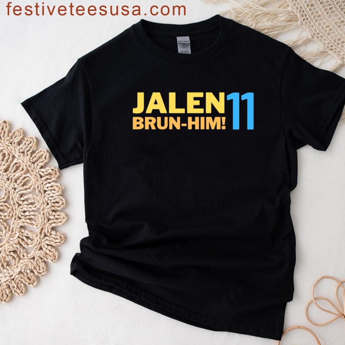 Jalen Brun Him Quote Ver 2 Oversized T-shirt