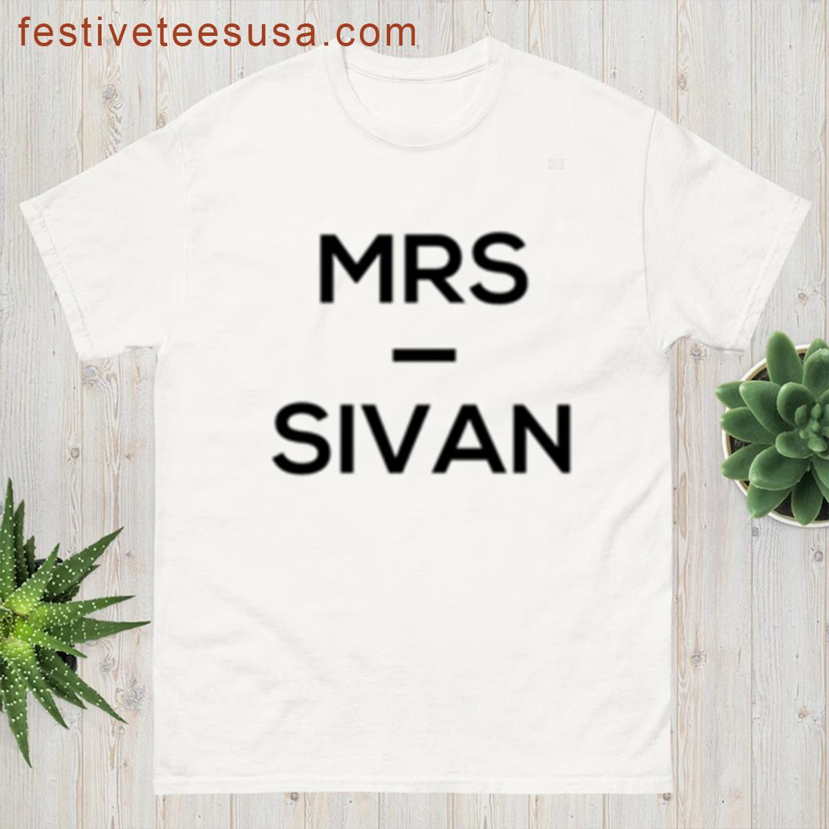 Mrs Sivan Troye Sivan T-shirt