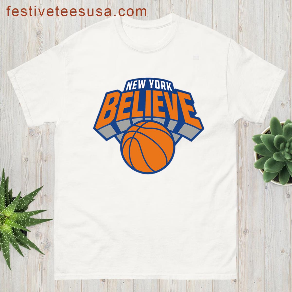New York Believe Knicks T-shirt